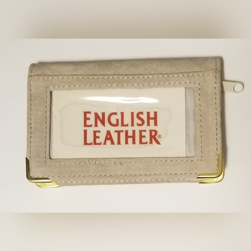 English leather wallet